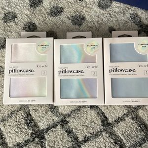 Kitsch satin pillow cases